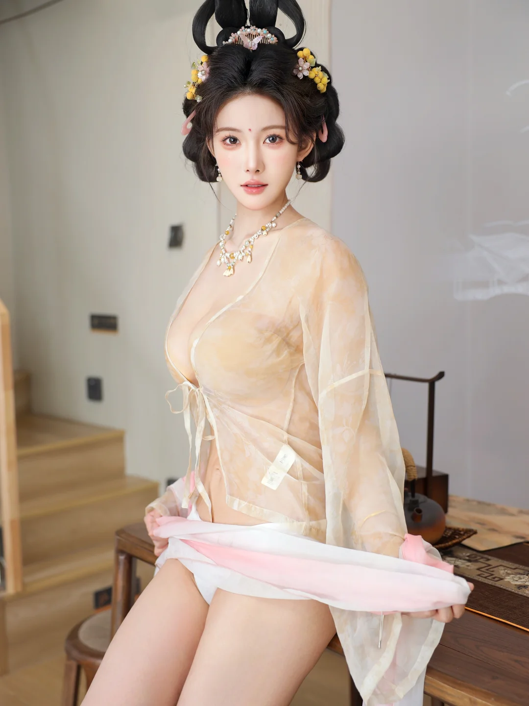 梨霜儿 - No.003 唐装 [112P-459MB] tg@simisebaisi 【丝足阁】112.webp